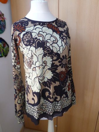 FUZZI Oberteil Shirt BLUSE italy  S/XS