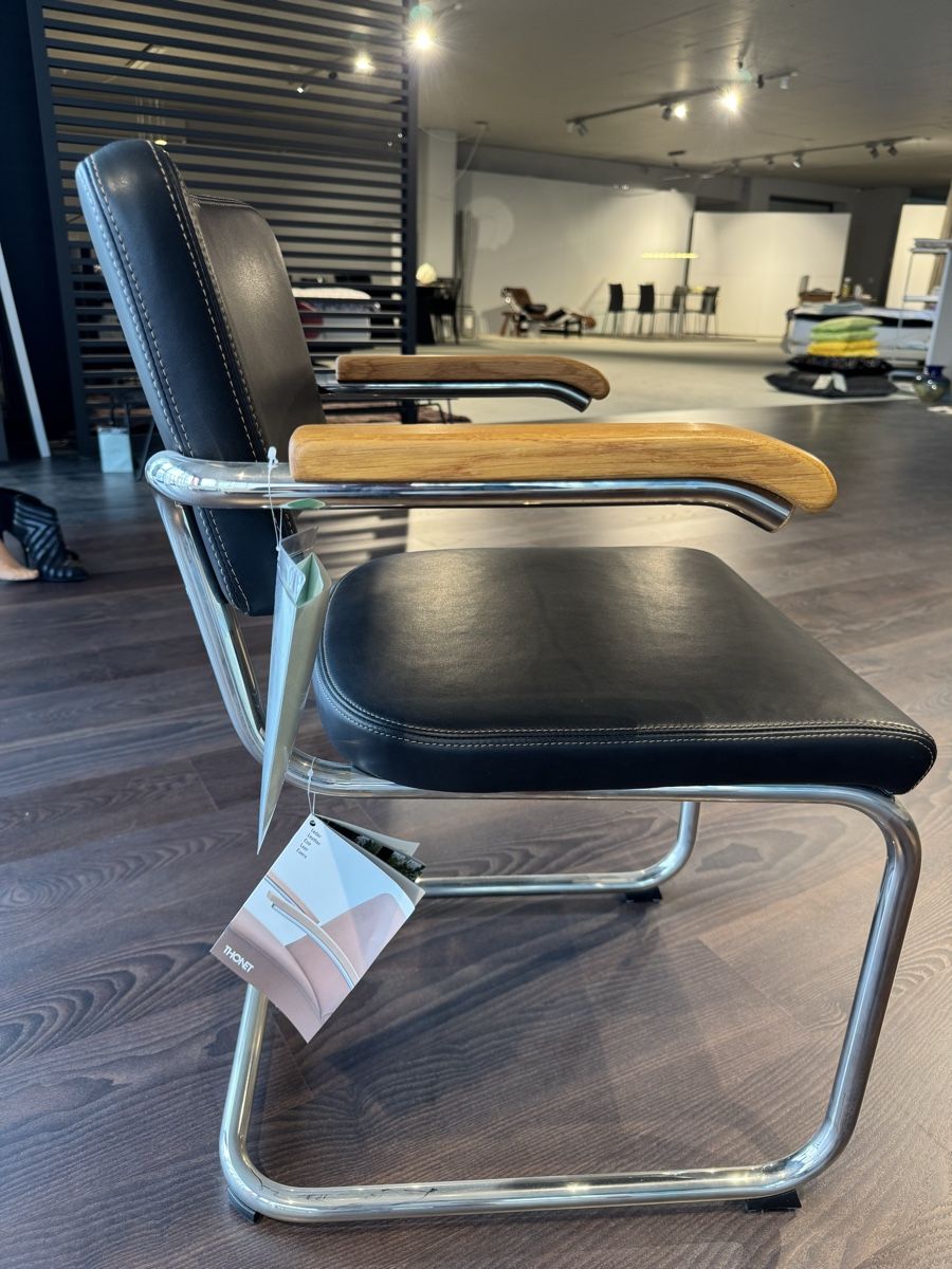 Thonet Sedie: Thonet S 64 PV Pure Materials Freischwinger – Nuovo (secondo la descrizione) da Lohn-Ammannsegg venduto da Businessangel 1