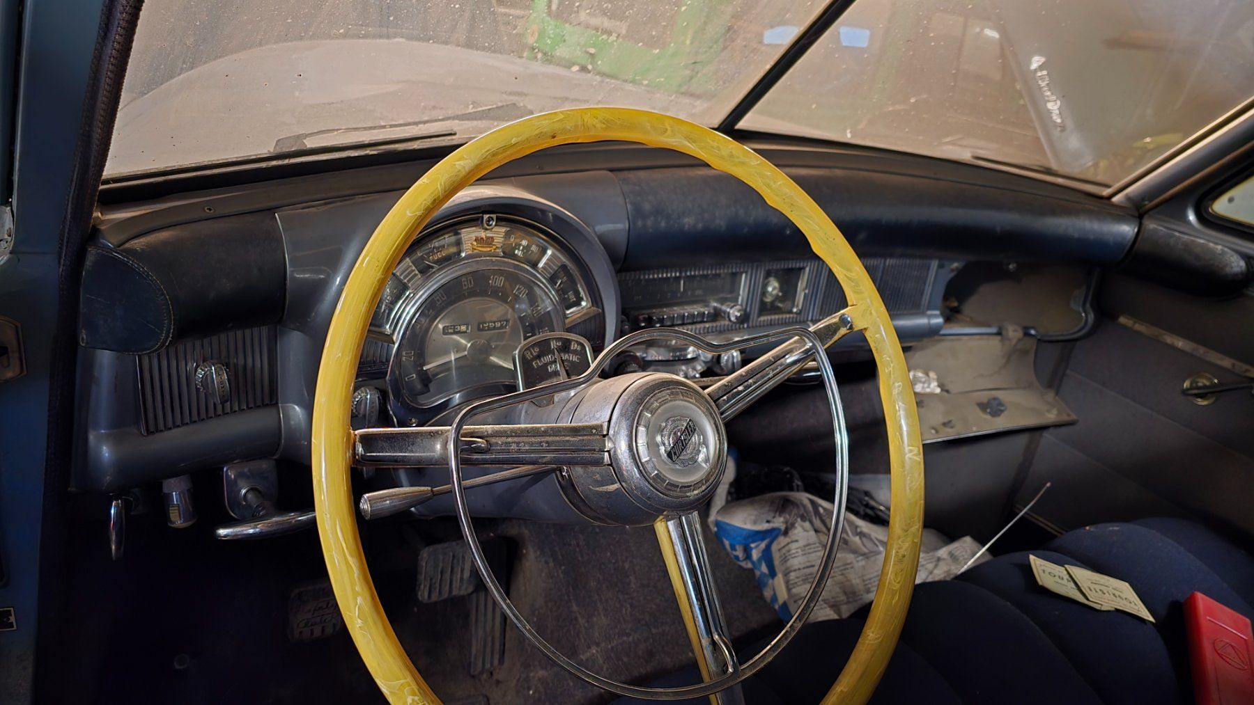 Chrysler Automobili: Oldtimer Chrysler Windsor Deluxe ca. 1954 zu verkaufen – Difettoso da Bäriswil BE venduto da aki_77w9 6