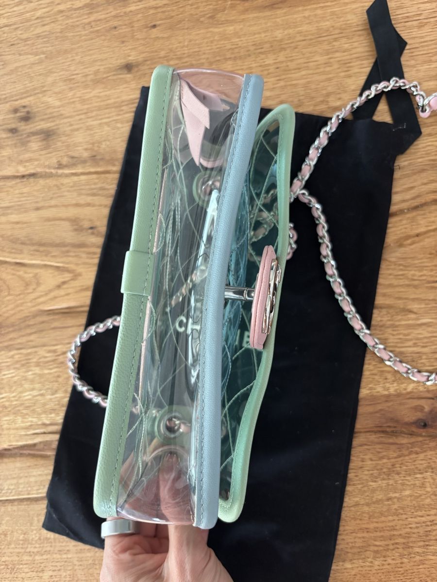 Chanel Taschen: Chanel Coco Splash Flap Bag PVC 2018 super Zustand  – Gebraucht aus Zürich von yves-fck 7
