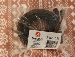 RCA Cinch Signalkabel 5.2 Meter für Endstufe/Subwoofer (NEU)