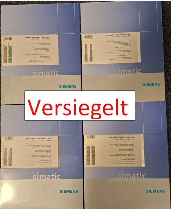 Siemens Componenti elettronici: Siemens SPS Steuerung Simatic Koffer mit Software + 2 Panel – Usato da Münsingen venduto da Seedy 1