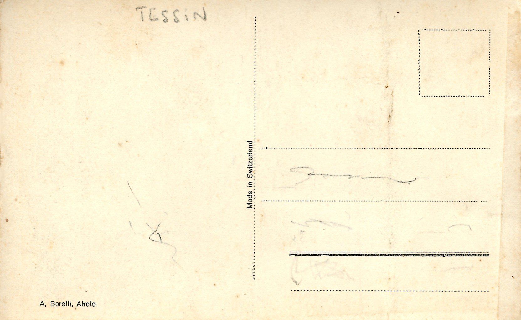 Cartes postales: alte Ansichtskarte von Bedretto – D'occasion à Flums par Guscha1 1