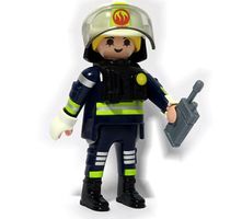 PLAYMOBIL FI?URES 70149 SERIE 20 girls 08 WOMAN FIREFIGHTER