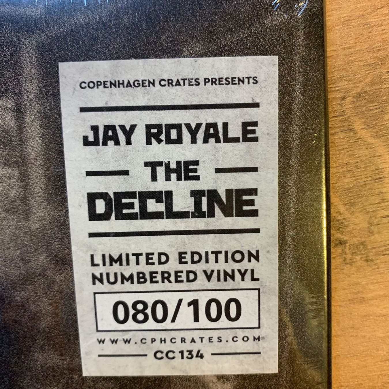 Schallplatten: JAY ROYALE - THE DECLINE...OG DEN 2022...SEALED – Gebraucht aus Gals von Diskopatshop 2