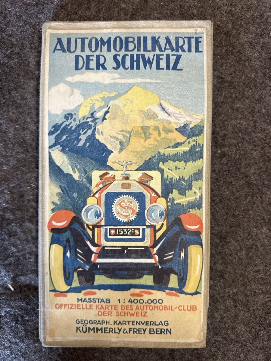 Cartine & Atlanti: Automobilkarte der Schweiz – Usato da Baar venduto da Hillsboro