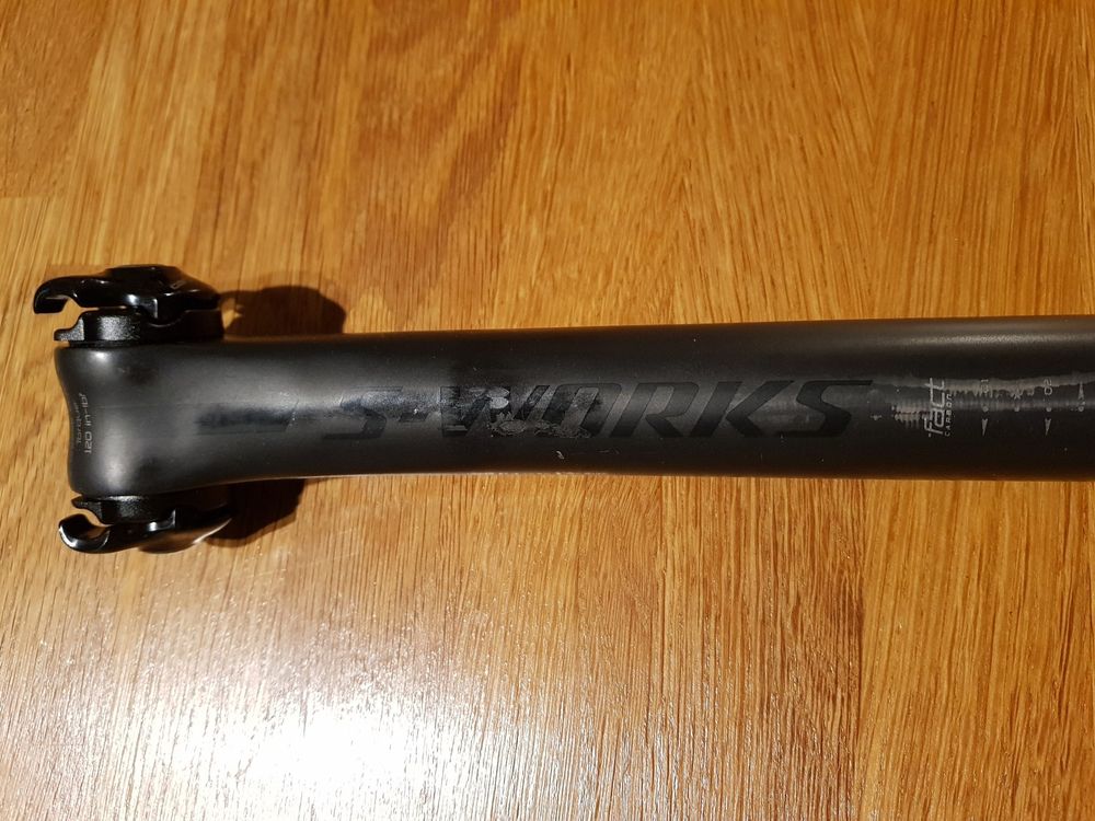 Selle De Vélo Route Supacaz X Specialized S-Works En Carbone - 160g, Largeur 155mm - Occasion Bon état
