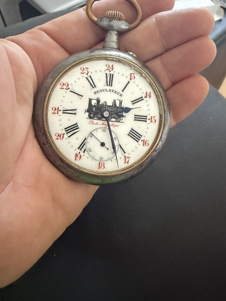 Orologi: Taschenuhr Regulator – Usato da Baden venduto da noli.r 4