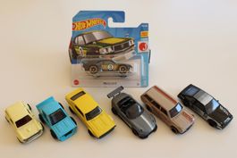 Hot Wheels - 7 JDM Modelle (Mazda, Toyota, Nissan, Honda)