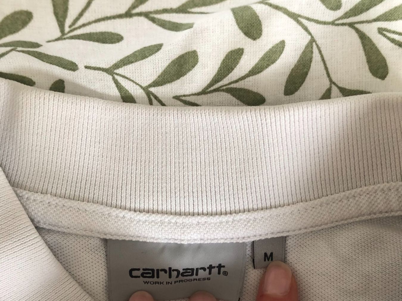 Carhartt Magliette Polo: pull polo carhartt blanc – Usato da Münsingen venduto da we_zo 5