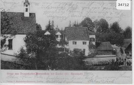 Gruss aus Frauenkloster Nonnenstein bei Teufen