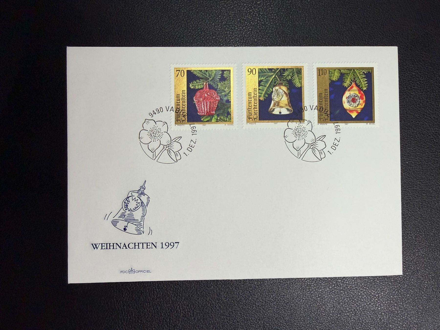 Tous les timbres: Liechtenstein FDC 1997 – D'occasion à oberrüti par jeanmei