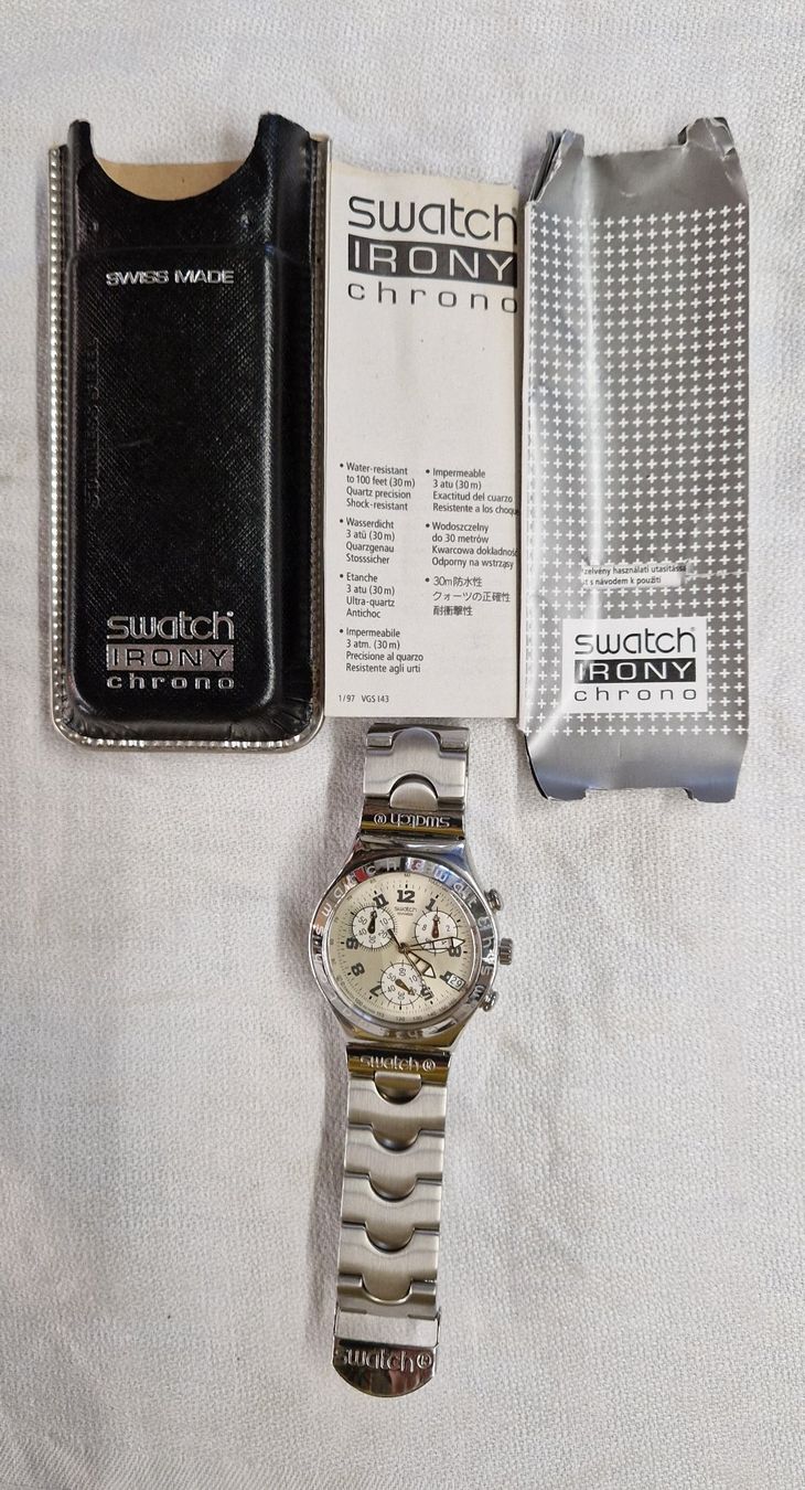 Swatch Orologi: SWATCH IRONY CHRONO – Usato da Bilten venduto da Mic2022