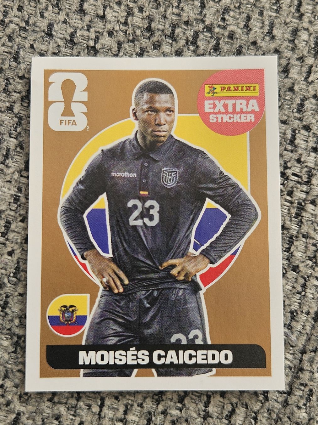 Panini Carte collezionabili: Panini WM 2026 - Extra Sticker - Moisés Caicedo - Bronze – Nuovo (secondo la descrizione) da Lostallo venduto da OwiMarket