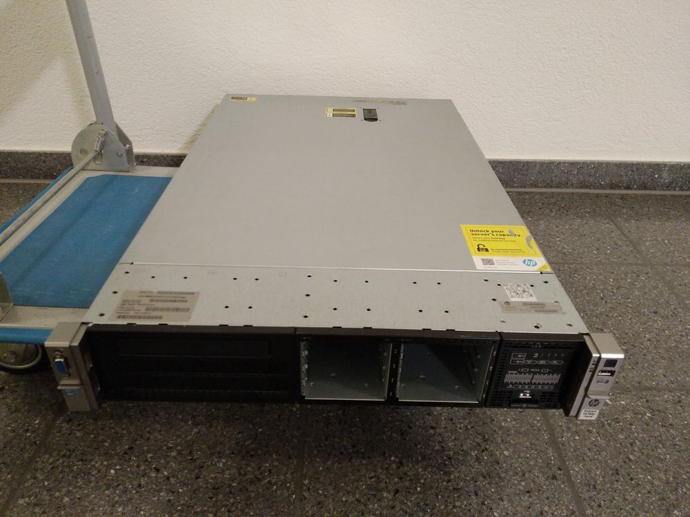 HP ProLiant DL380 Gen8 SERVER mit E52630 Prozessor iLo RAID Kaufen