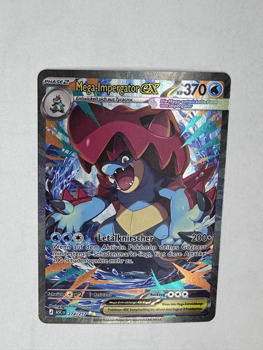 Pokémon Carte collezionabili: Pokemon Mega- Impergator EX Karte – Nuovo (secondo la descrizione) da Oensingen venduto da emi_hs6g