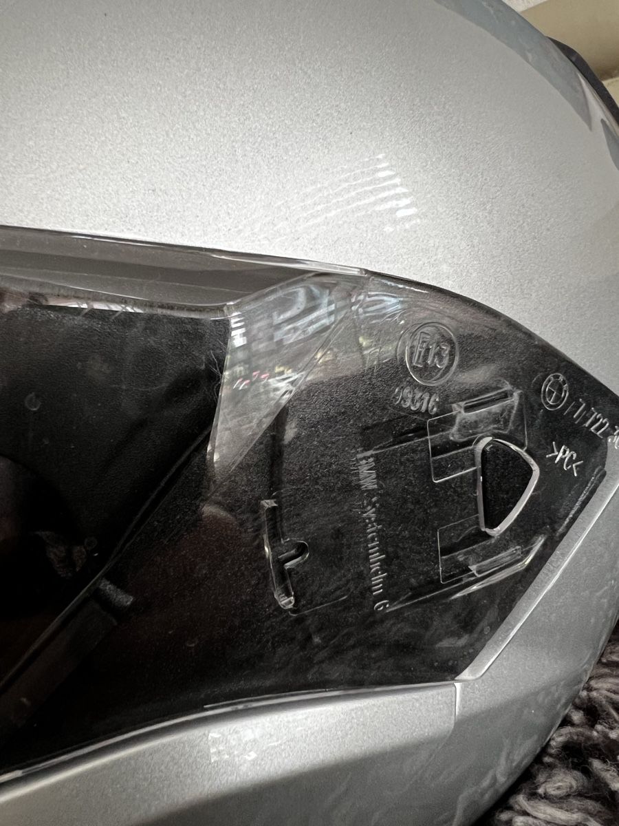 BMW Casques & visières: Integralhelm BMW Silber Grösse 58/59 gebraucht – D'occasion à Niederwangen BE par KFI 8