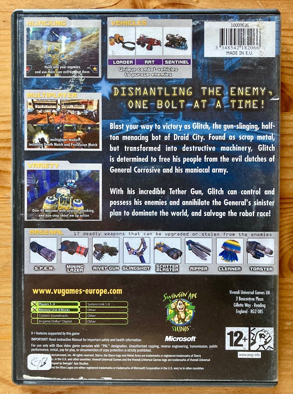 Microsoft Giochi: Metal Arms: Glitch In The System - Xbox – Usato da Zürich venduto da Djmotionch 3
