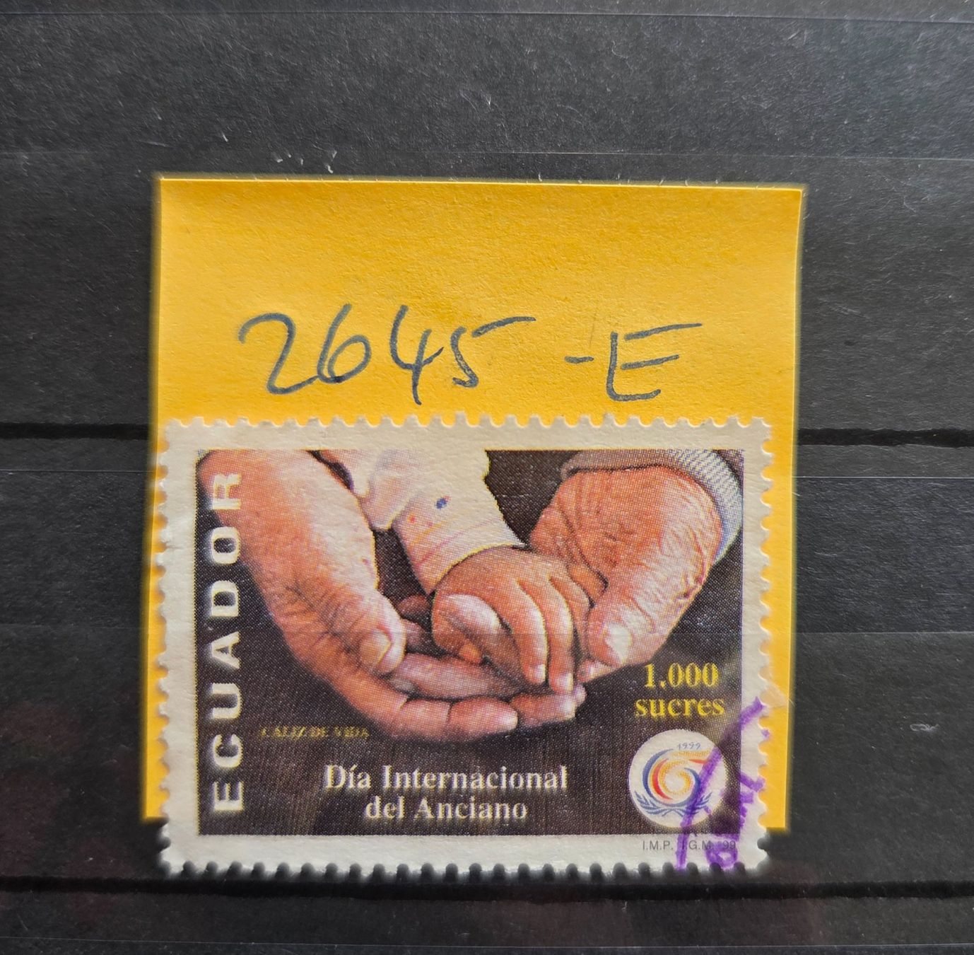 Alle Briefmarken: Briefmarke Ecuador 2645-E – Neu (gemäss Beschreibung) aus Köniz von Briefmarken_Frau