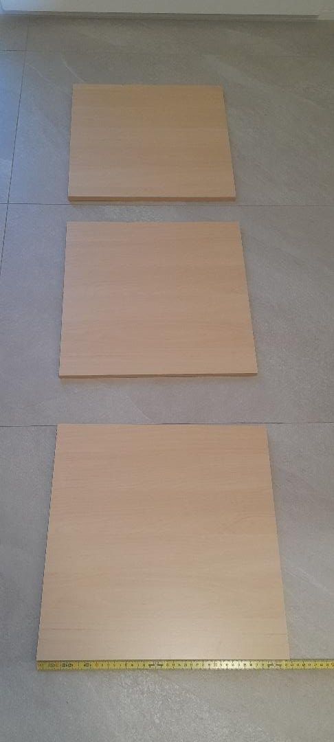 Articoli in legno: 3 x Regalbrette 42,5 x 42 x 2cm – Usato da Udligenswil venduto da m-nikolic