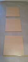 3 x Regalbrette 42,5 x 42 x 2cm