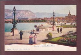 GENEVE - Quai du Mont-Blanc - Charnaux Frères