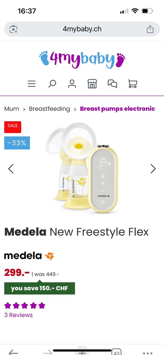 Medela Accessoires pour allaitement: Medela freestyle flex – D'occasion à ATTALENS par HDT123