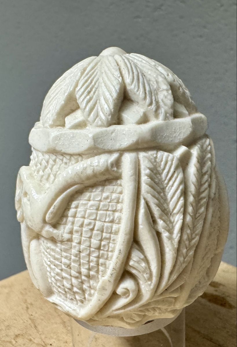 Sculture & Statue: Geschnitztes Deko Ei Meerschaum Elefant – Usato da Rothrist venduto da Luckywinner 1