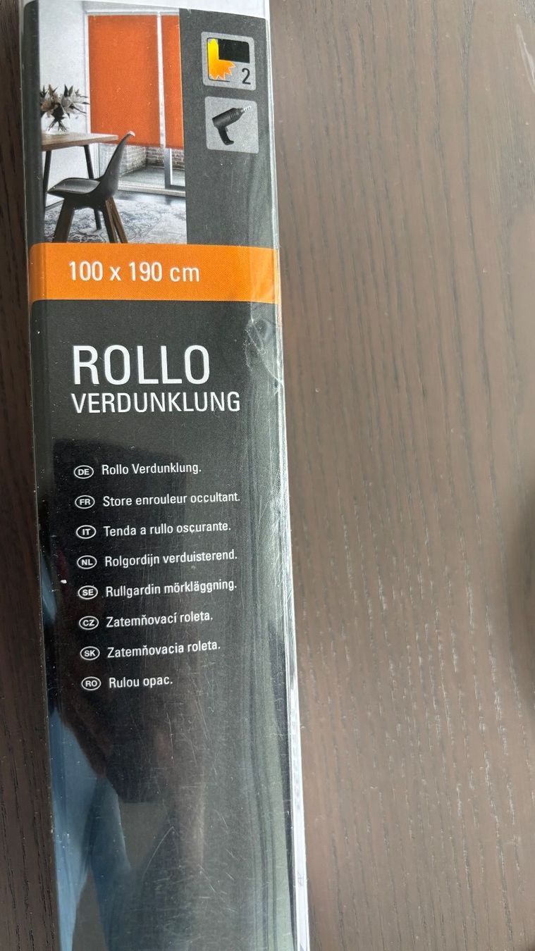Tende: Rollo zur Verdunkelung – Nuovo e nell'imballaggio originale da Gelterkinden venduto da Brainopol