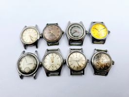 Konvolut Uhren Omega Ebel Tissot Certina Doxa