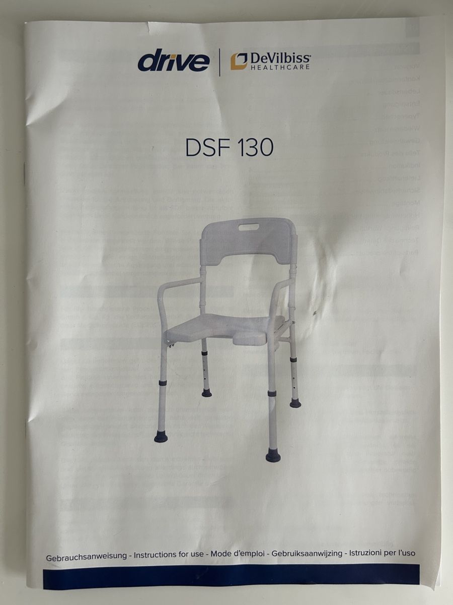 Sedie: Duschstuhl, Badestuhl DSF 130 – Nuovo (secondo la descrizione) da Winterthur venduto da ErikaW10 7