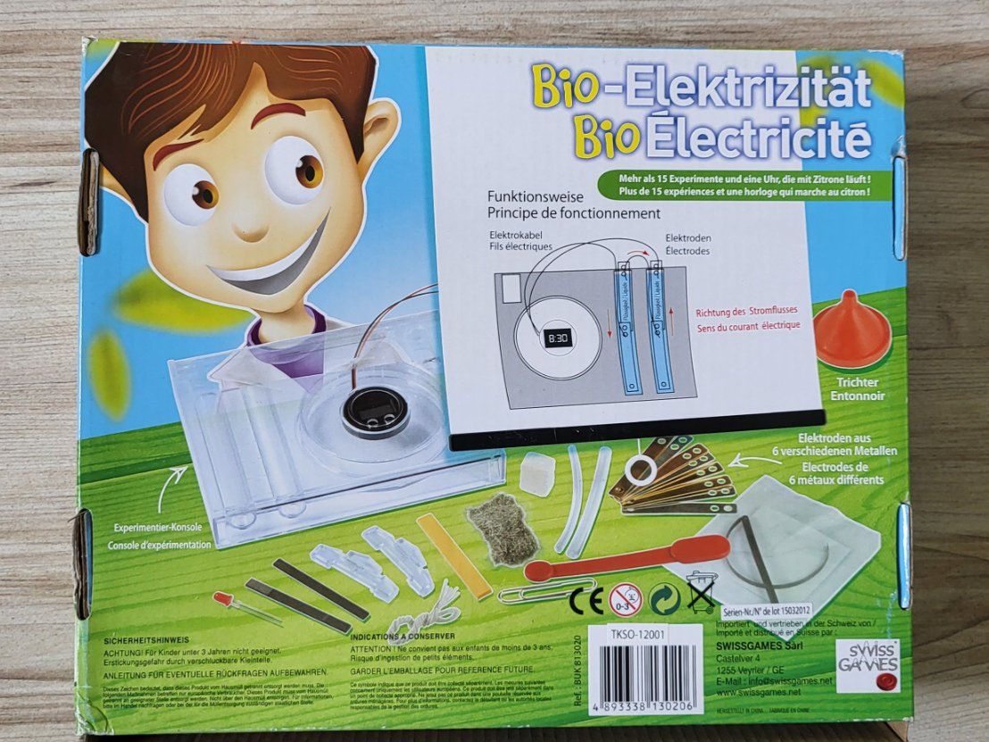 Giochi: Jeu d'expériences Bio-électricité – Usato da Sembrancher venduto da Jbc71 1