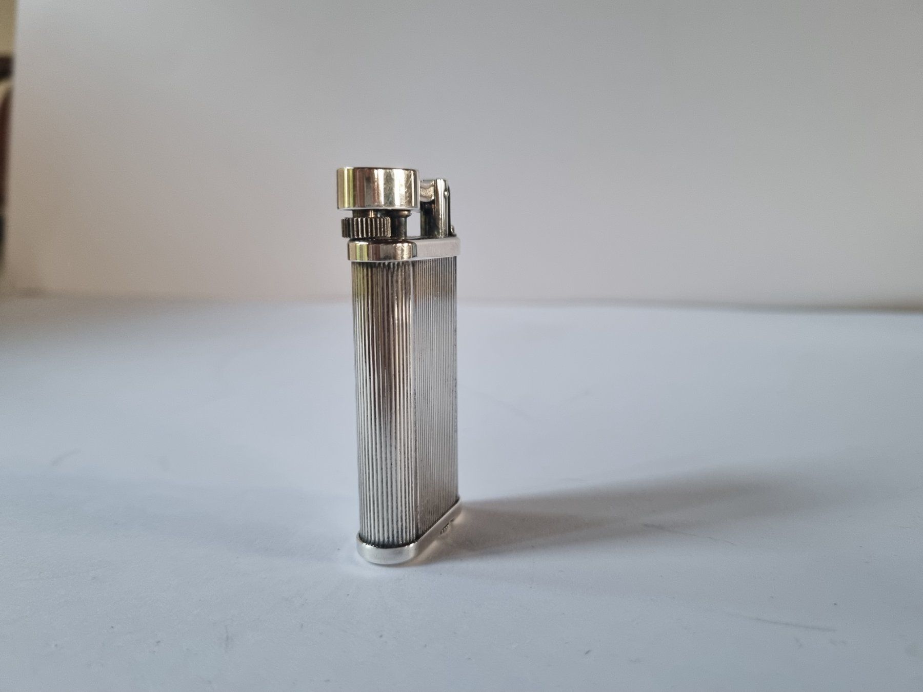 Dunhill Accendini: Briquet Dunhill, made in england, argent – Usato da Choëx venduto da aru_vs6m 6