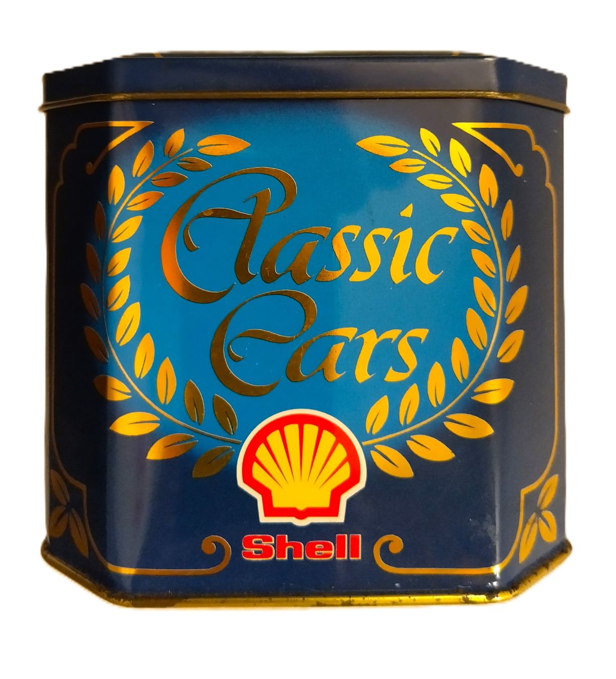 Insegne: Shell Blechdose ±1980 "Classic Cars" / Auto Oldtimer – Usato da Bellach venduto da JingleJerry 1
