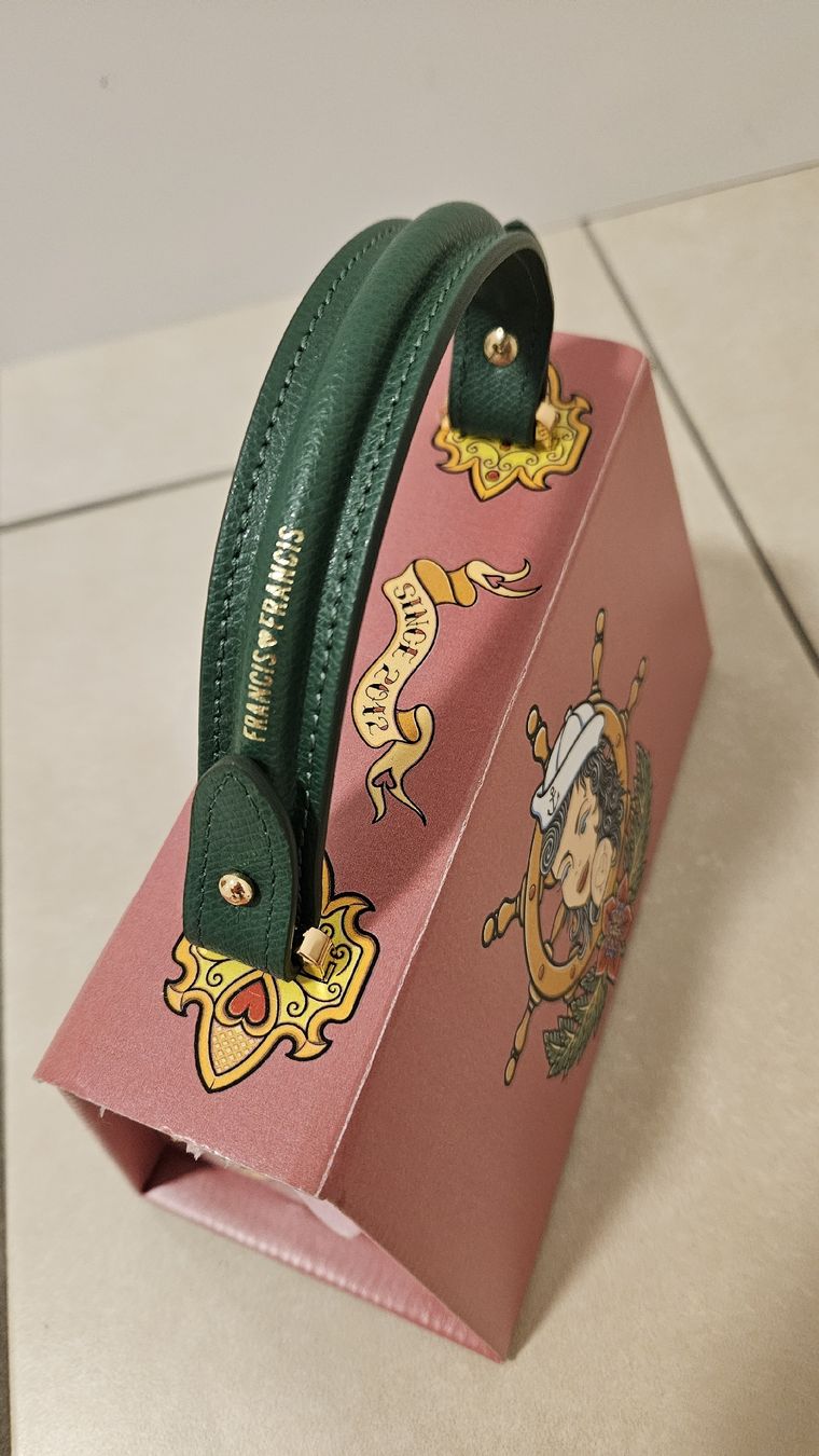 Sacs: Francis Francis Designer Karton-Handtasche – D'occasion à Schaan par car_wrv2 4