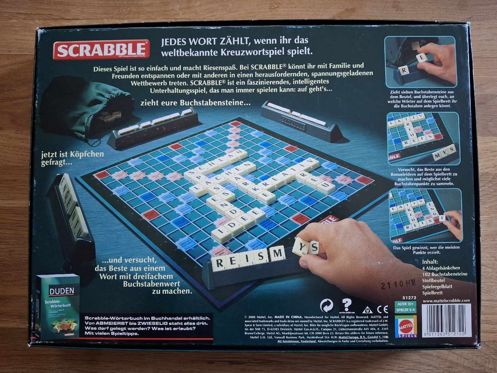 Mattel Jeux: Scrabble Original – D'occasion à Zürich par Vordermannd86 1