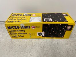 LED Lichtervorhang warmweiss, 225 Dioden, inkl. Netzkabel