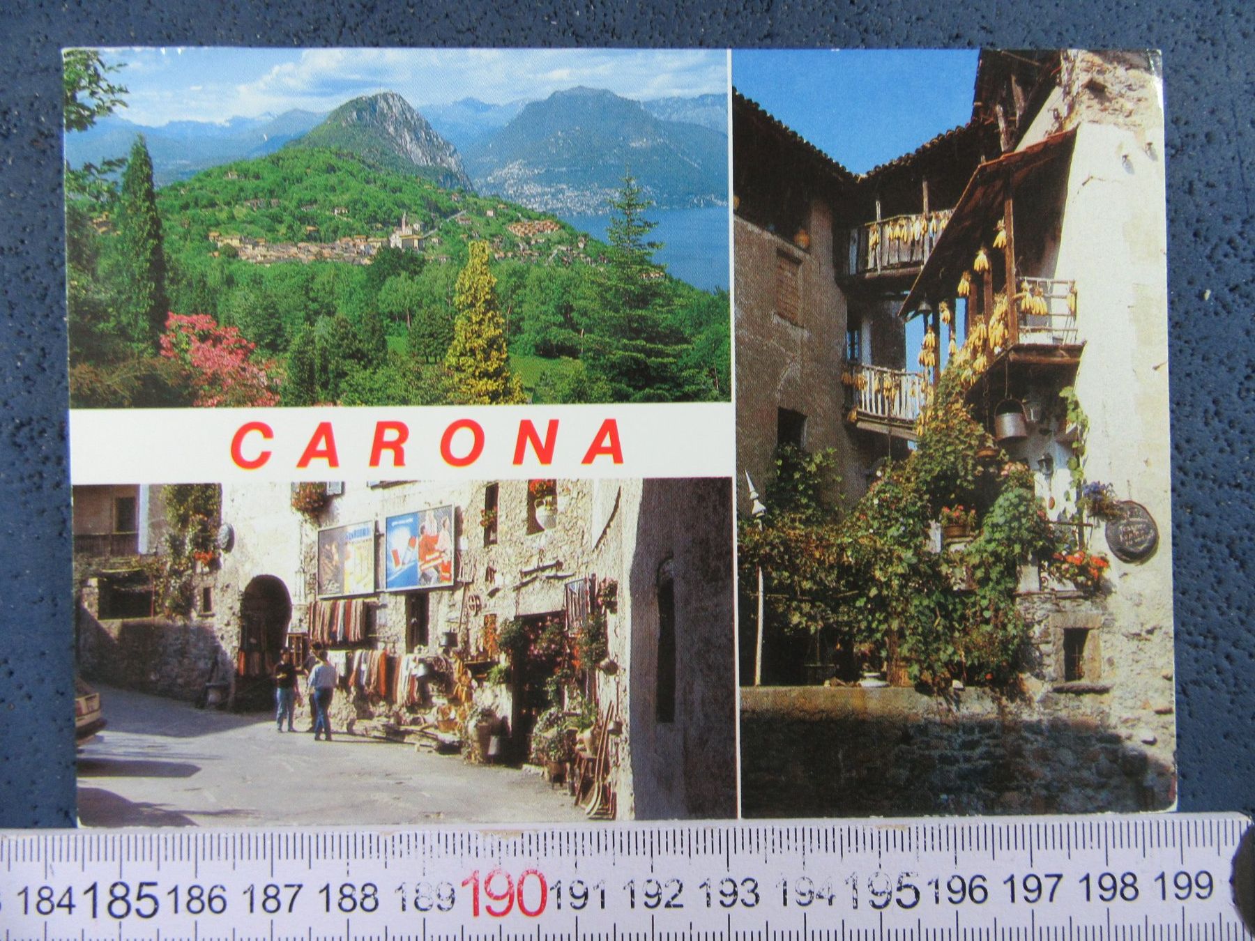 Cartoline postali: CARONA TI AK – Usato da Ettingen venduto da Hausi4711