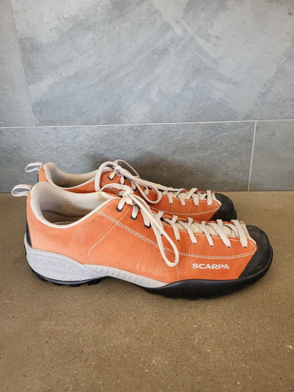 Scarpa Herrenschuhe: SCARPA Mojito, Gr. 44, orange – Gebraucht aus Rünenberg von Bille77 2