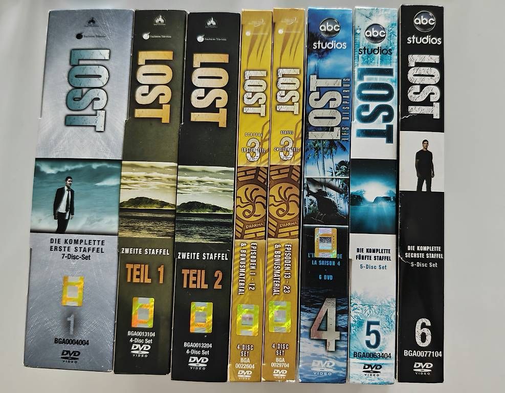 Alle DVDs: Lost Staffel 1-6 – Gebraucht aus Volketswil von Blausterne 1