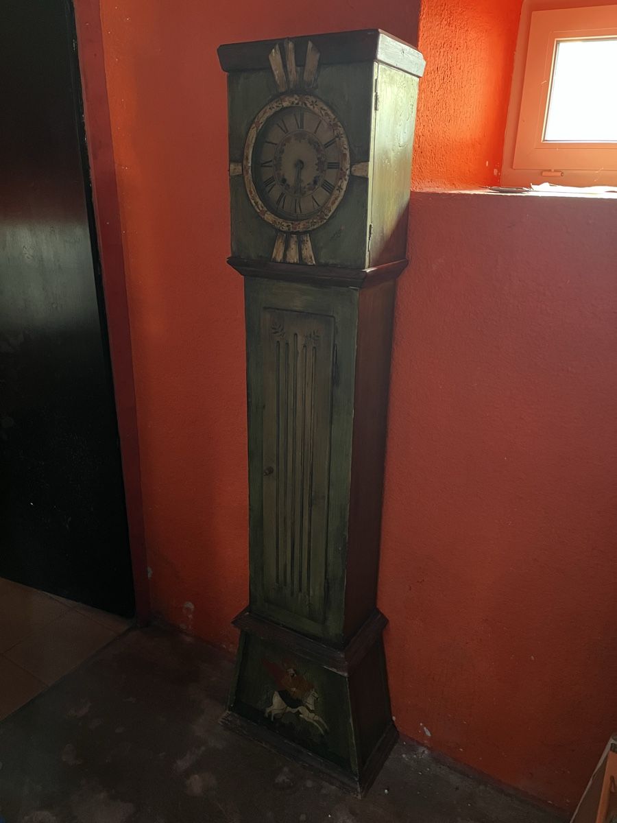 Orologi da terra & Orologi da parete: Alte, grüne Standuhr – Difettoso da Uster venduto da remsi_benemsi