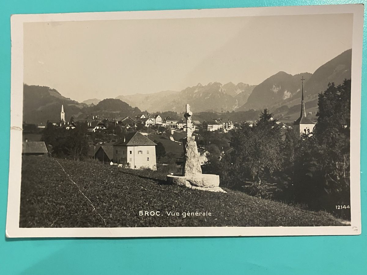 Cartes postales: 3 Ansichtskarten Broc Vue Générale und Dent de Broc – D'occasion à Bauma par Baumer71 3