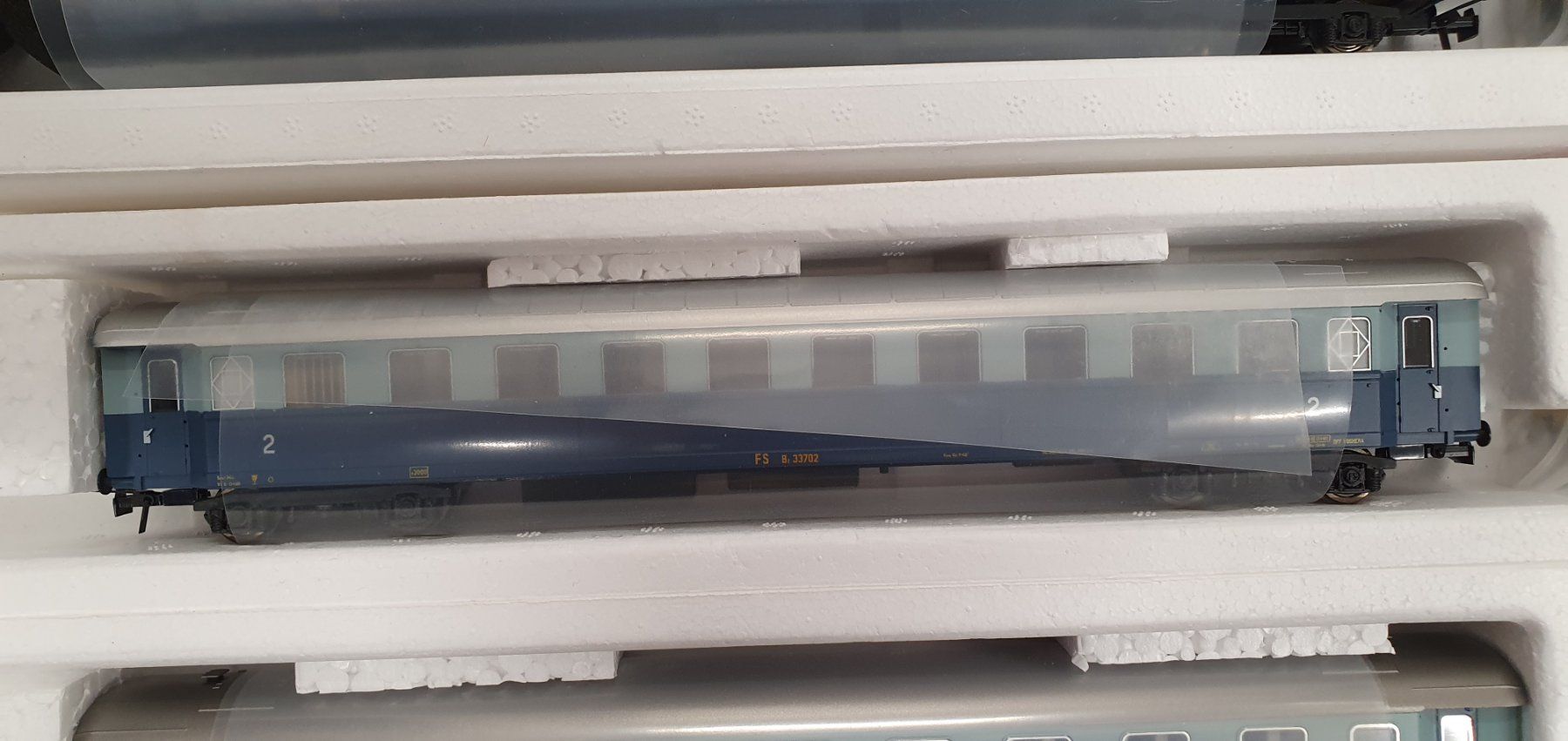 ACME Modellini di ferrovie: ACME FS Treno Azzurro, Ep III – Nuovo e nell'imballaggio originale da Würenlos venduto da juruth 2