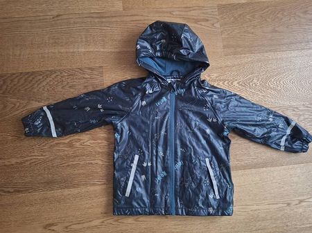 Gefütterte Regenjacke Grösse 98/104