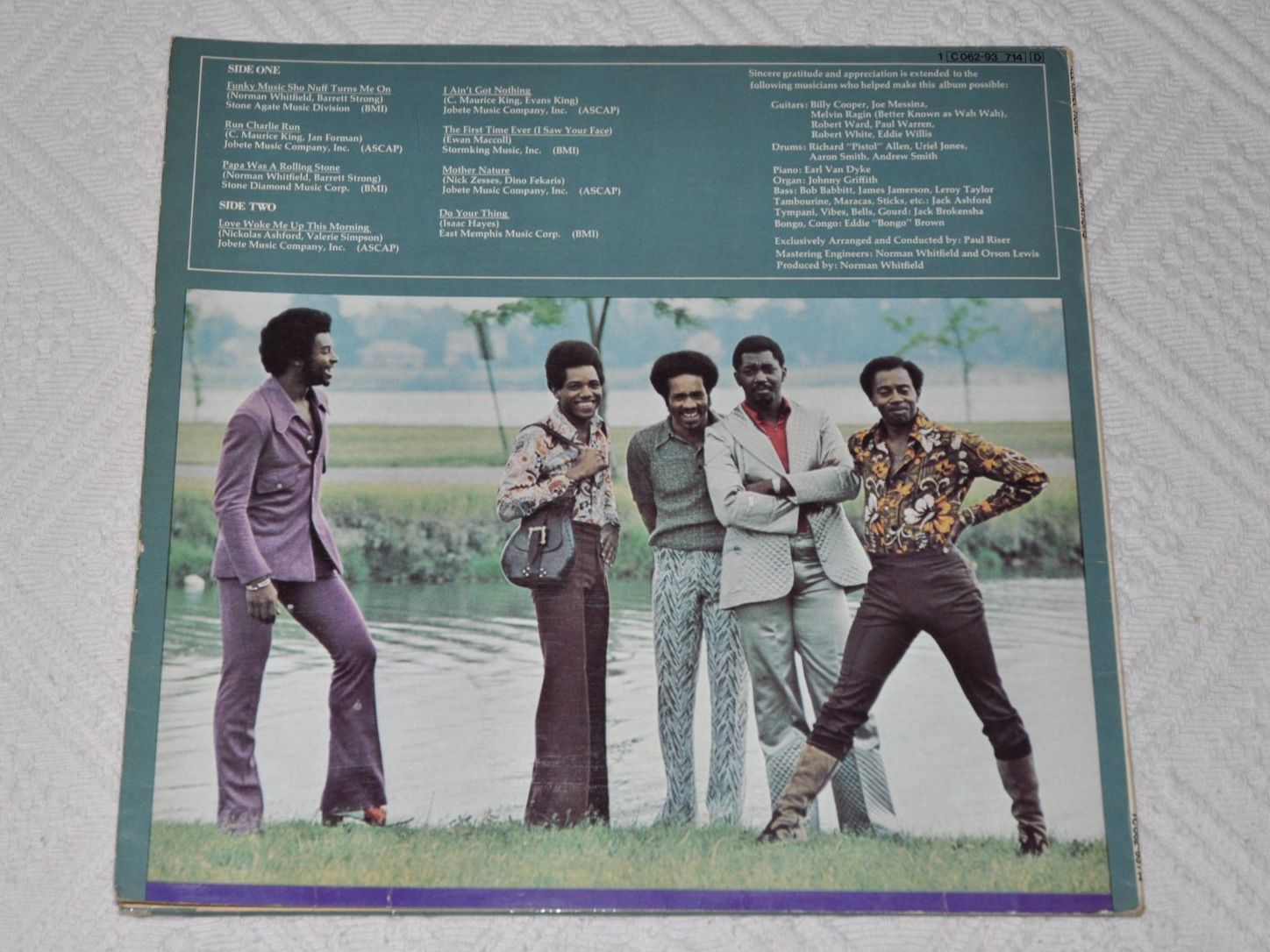 Schallplatten: LP The Temptations - All Directions – Gebraucht aus Boll von Theodora15 2