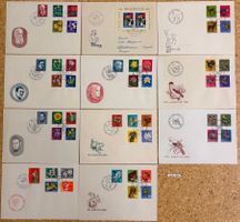 ET-Briefe Pro Juv. 1959-1969 (ohne 1963) hoher Kat. 112.50