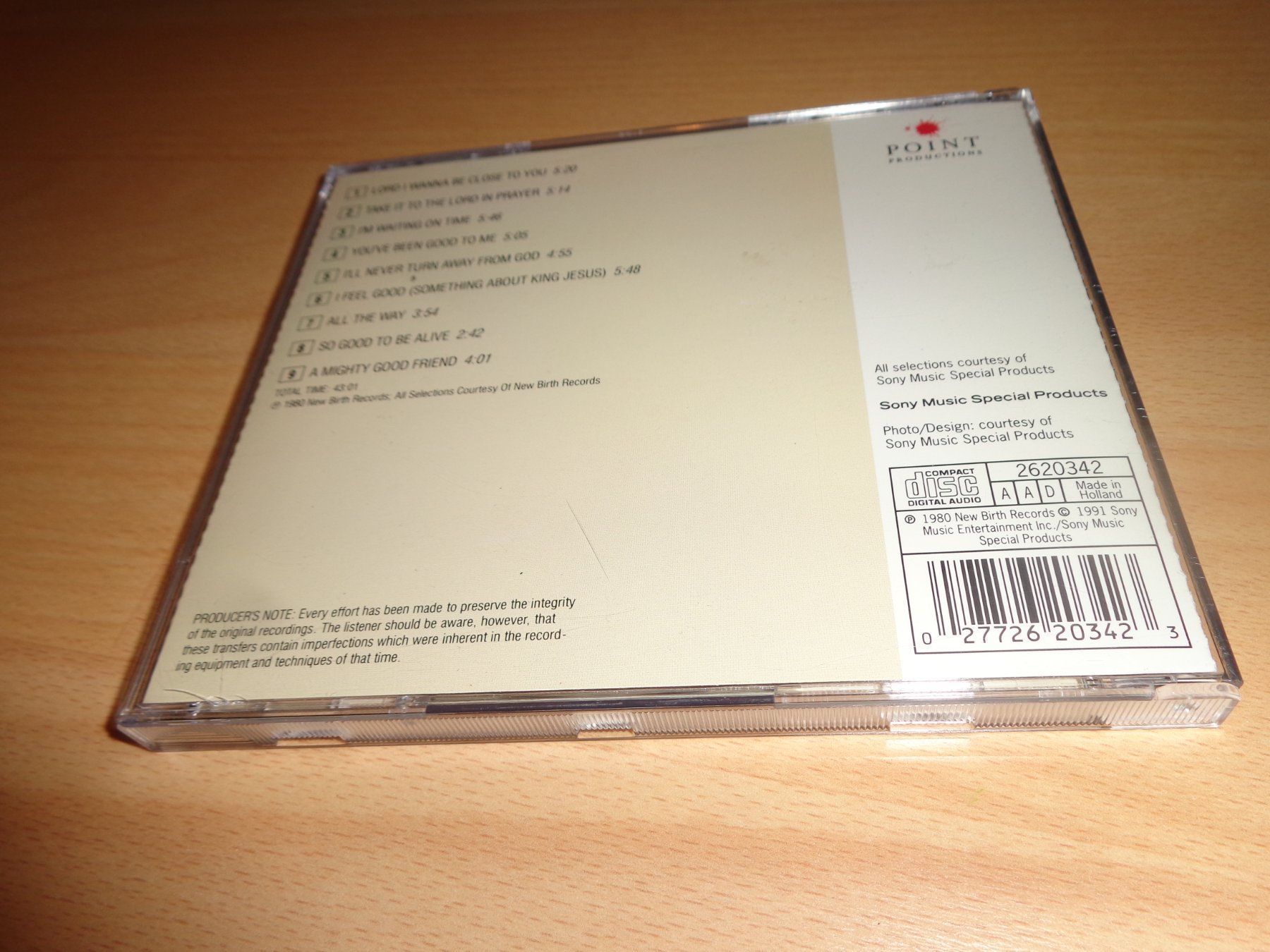 CDs: The Williams Brothers - First Class Gospel CD – Gebraucht aus Olten von Disc-Ausverkauf 1