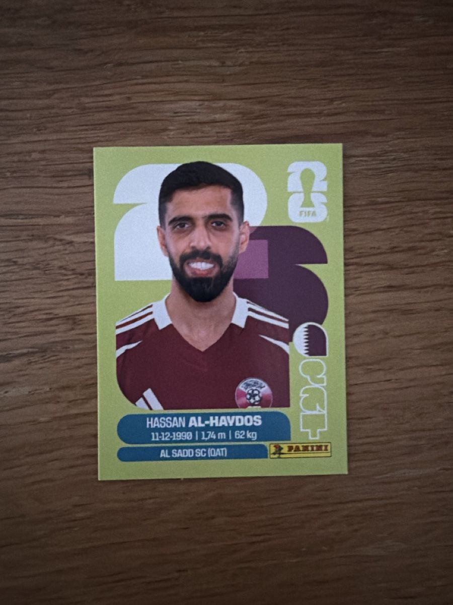 Panini Carte collezionabili: QAT 16 - Hassan Al-Haydos – Nuovo (secondo la descrizione) da Bassersdorf venduto da Zubzuerich