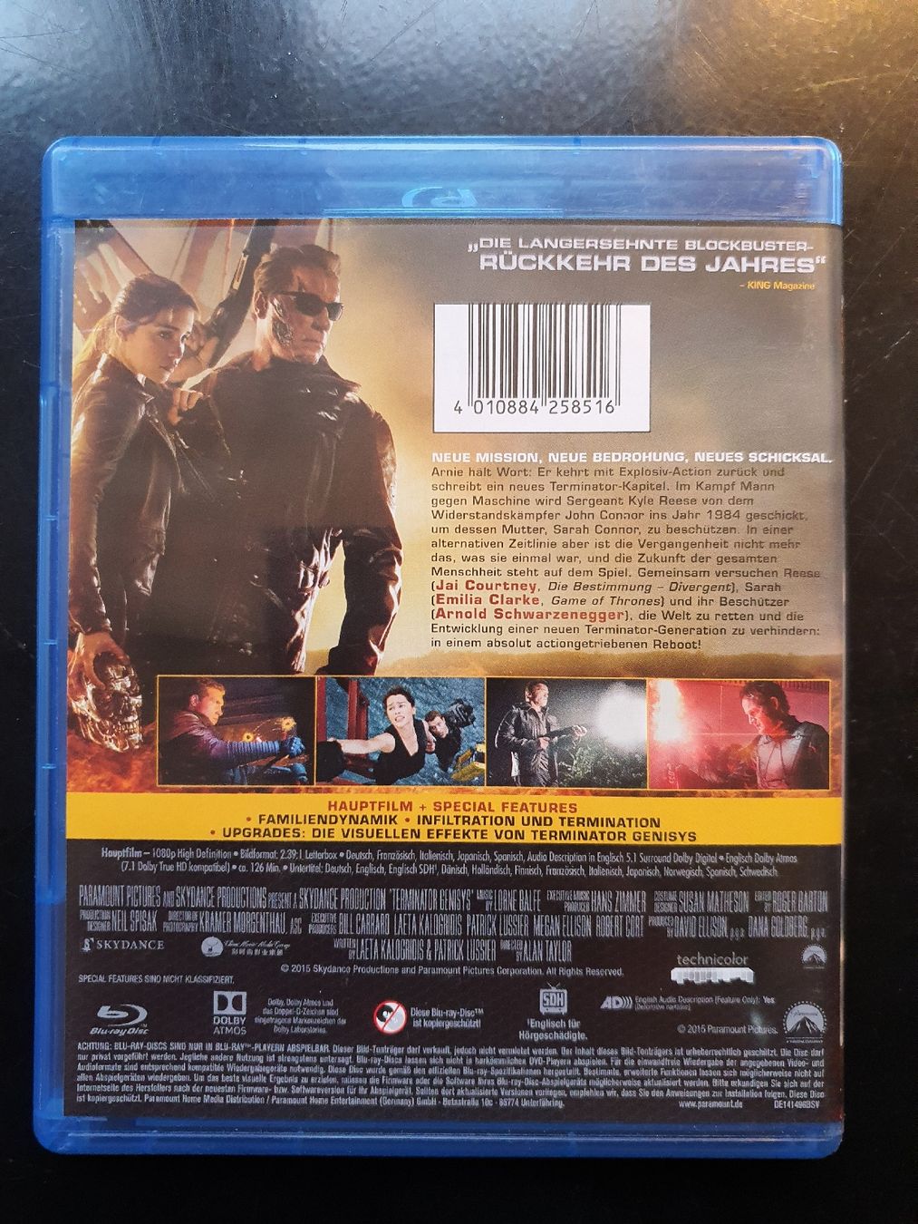 Tous les DVDs: Terminator Genisys Blu-ray Disc – D'occasion à Zürich par TimZurich1 1