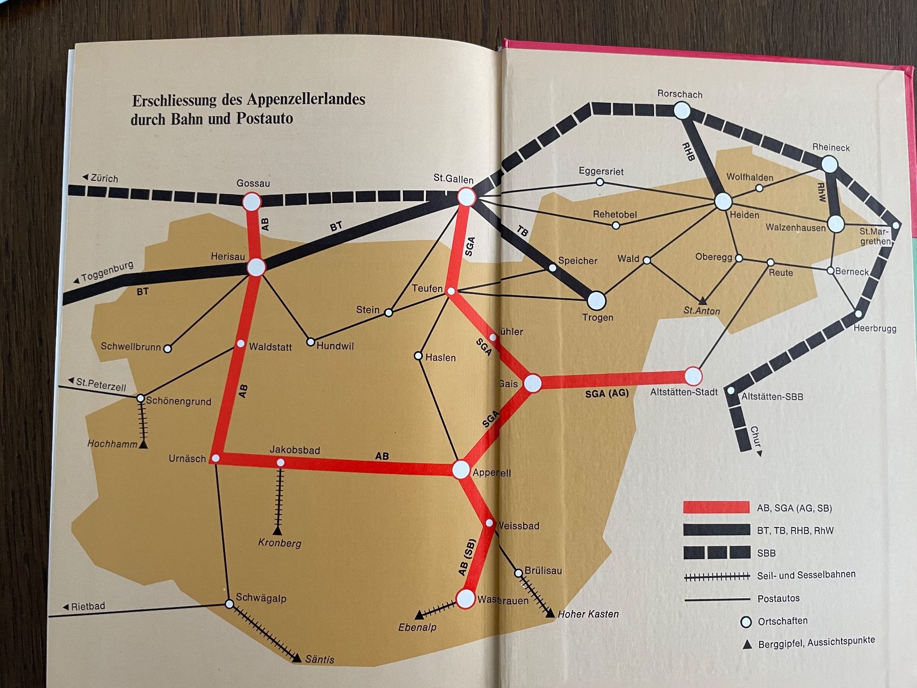 SBB/CFF/FFS Altro in Ferrovia: Die Geschichte der Appenzeller Bahnen – Usato da Rorschach venduto da Karotten 2